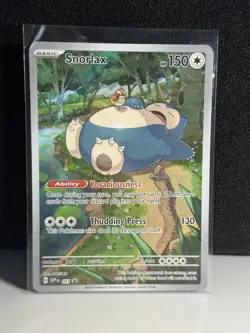 Pokemon TCG Snorlax 051 Promo Card 151 ETB 2023 English - Image 1