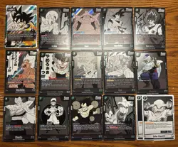 Dragon Ball Fusion World SB02 Manga Complete C, UC, R, SR, And L Set 109 Cards - Image 3