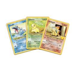 Pokemon First Partner Pack Johto JUMBO Card Set Cyndaquil Chikorita Totodile - Image 1