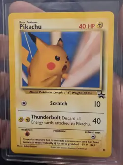 Pikachu Pokemon Snap Black Star Promo Card 26/53 - Image 1