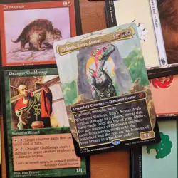 Gishath's Full Art Mythic ***DINOSAURS*** Tribal COMMANDER DECK MTG 100 Cards - Image 1