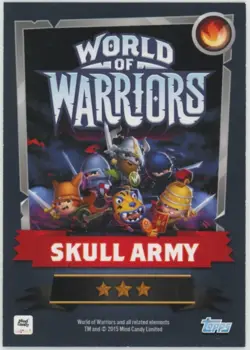 2015 Topps World of Warriors Trading Card Game Dark Dirk #181 - Image 2