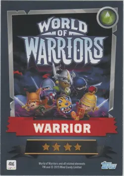 2015 Topps World of Warriors Trading Card Game Kukan #111 - Image 2