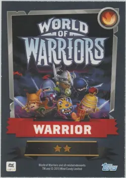2015 Topps World of Warriors Trading Card Game Titu #76 - Image 2
