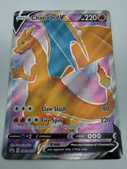 Charizard V SWSH050 SWSH: Sword & Shield Promo Cards Holo - Image 1