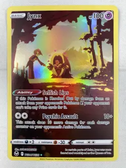 Jynx TG04/TG30 SWSH12: Silver Tempest Trainer Gallery Holo Pokemon Card NM - Image 1