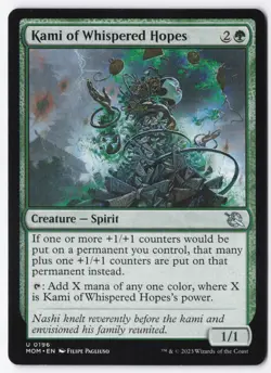 Kami of Whispered Hopes Normal U March of the Machine 196 NM - Image 1