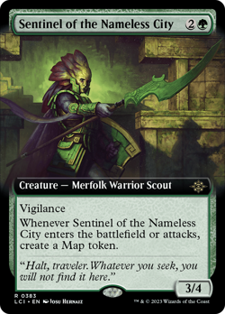 Sentinel of the Nameless City (Extended Art) [The Lost Caverns of Ixalan] Foil - Image 1
