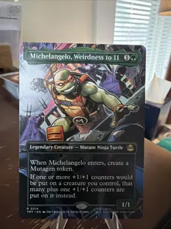 Michelangelo, Weirdness to 11 (Borderless) Teenage Mutant Ninja Turtles Regular - Image 1