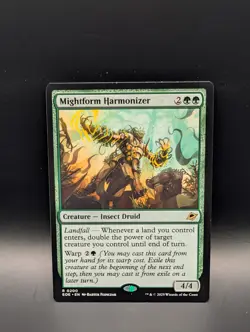 MTG - Mightform Harmonizer - Creature (Insect Druid) - EOE #200 - Rare - Image 1