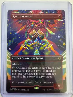 Rust Harvester #0310 Borderless Non-Foil Edge of Eternities NM ENG MTG - Image 1