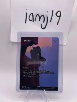 2025 MTG Marvel Spider-Man Ponder (Borderless) 0013 (M) MAR - Image 1