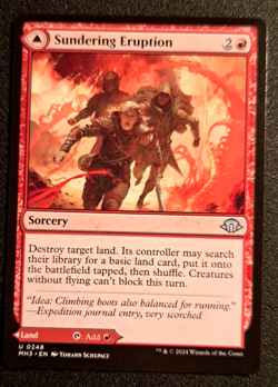MTG Sundering Eruption Modern Horizons #248 - Image 1