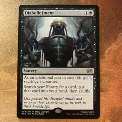 Diabolic Intent The Brothers' War Regular MTG - Image 1