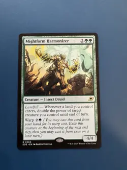 Mightform Harmonizer (EOE) 200 NM MTG Edge of Eternities Rare Landfall Warp - Image 1