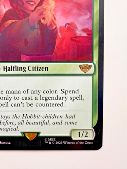 Delighted Halfling – Regular – Lord of the Rings MTG – NM - Image 3