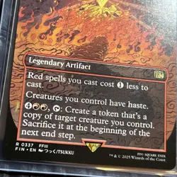 The Fire Crystal (Borderless) Final Fantasy Regular Rare NM - Image 2