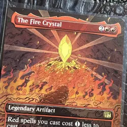 The Fire Crystal (Borderless) Final Fantasy Regular Rare NM - Image 3