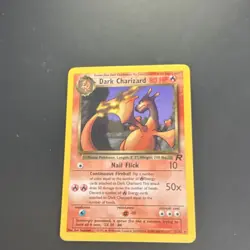 Pokemon TCG Dark Charizard 21/82 Team Rocket Rare 80 HP English - Image 1
