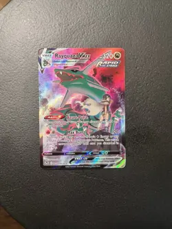 Pokemon Rayquaza VMAX TG20/TG30 Silver Tempest Ultra Rare Holo 320 HP English - Image 1