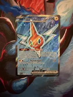 Pokemon Rotom EX Ultra Rare Holo 111/094 Me02 Phantasmal Flames 190 HP Lightning - Image 1