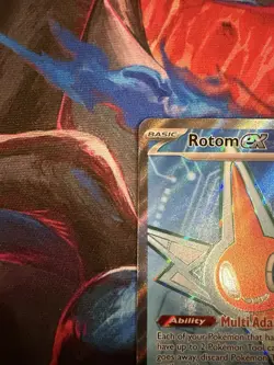 Pokemon Rotom EX Ultra Rare Holo 111/094 Me02 Phantasmal Flames 190 HP Lightning - Image 2