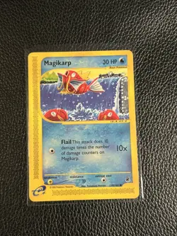 2002 Pokemon Magikarp 118/165 Expedition Base Set - Vintage - LP - Image 1