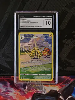 Pokemon Crown Zenith Galarian Gallery Electivire GG08/GG70 CGC Gem Mint 10 - Image 1