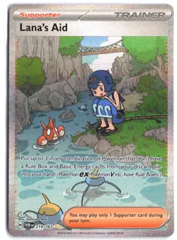 Lana's Aid 219/167 Special Illustration Rare Twilight Masquerade Pokemon - Image 1