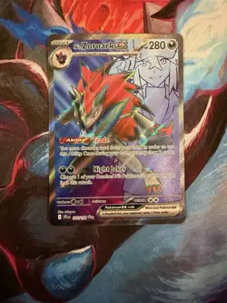 Pokemon N's Zoroark ex Sv09 Journey Together Full Art Holo 175/159 280 HP - Image 1