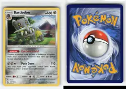 BASTIODON 85/156 ULTRA PRISM HOLO RARE POKEMON TCG NM - Image 3