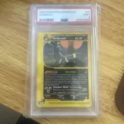 Pokemon Umbreon Aquapolis #41 - Vintage 2003 - PSA 9 MT - Image 1