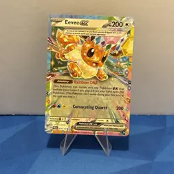 Eevee EX Prismatic Evolutions 075/131 Double Rare Holo Pokemon TCG - Image 1