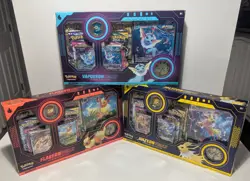 Eeveelution VMax Premium Collection Set - Flareon, Jolteon, Vaporeon Pokemon TCG - Image 1