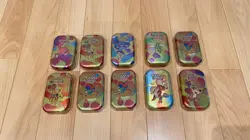 Pokemon 151 Mini Tin - Set of 10 - Brand New Factory Sealed - Random artwork ✅🚚 - Image 1