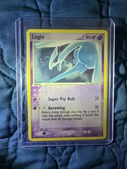 Pokemon TCG 2007 Lugia 2/17 Pop Series (5) Holo Rare. HP - Image 1