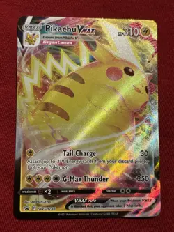Pikachu VMAX SWSH286 Pokemon TCG SWSH: Black Star Promo NM - Image 1