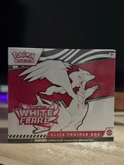 Pokemon Scarlet & Violet White Flare Elite Trainer Box ETB Sealed - Image 1
