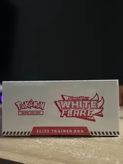Pokemon Scarlet & Violet White Flare Elite Trainer Box ETB Sealed - Image 4
