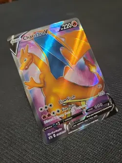 Pokemon Charizard V SWSH050 Black Star Promo Full Art Ultra Rare NM - Image 2