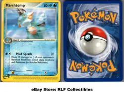 2003 Pokemon, EX Dragon, #36/97 Marshtomp, Uncommon - Image 1