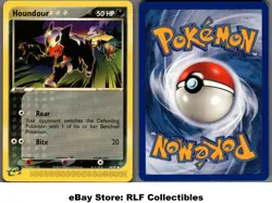 2003 Pokemon, EX Dragon, #59/97 Houndour, Common - Image 1