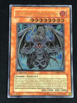 YUGIOH DOOMKAISER DRAGON ASSAULT MODE CRMS-EN019 1ST ULTIMATE LIGHT PLAY ITALIAN - Image 1