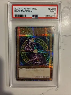 2023 YU-GI-OH! 25TH ANNIVERSARY TIN: TN23-EN001 DARK MAGICIAN PSA 9 - Image 1