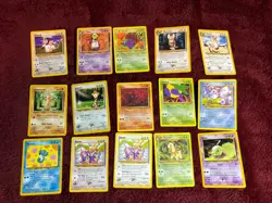 Pokemon Neo Gensis & Team rocket Bundle x51 cards - Mixed condition - Image 5