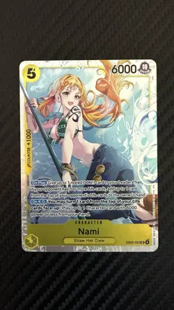 NAMI EB03-053 SR Heroines Edition NM EN ONE PIECE CARD Karte TCG English - Image 1