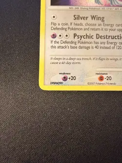 Pokemon TCG Lugia Secret Wonders 14/132 Holo Rare Basic Card 2007 - Image 4