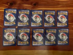 10 VINTAGE Pokemon Cards from Classic WOTC Sets!! - Image 2