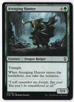 Avenging Hunter Normal C Commander Legends: Battle for Baldur's Gate 215 NM - Image 1