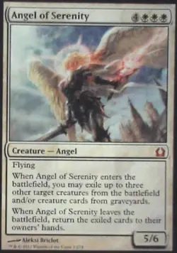 Angel of Serenity - Return to Ravnica: #1, Magic: The Gathering Lp C283 - Image 1